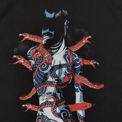 Rare Anime Ninja Scroll T-shirt Benisato XL