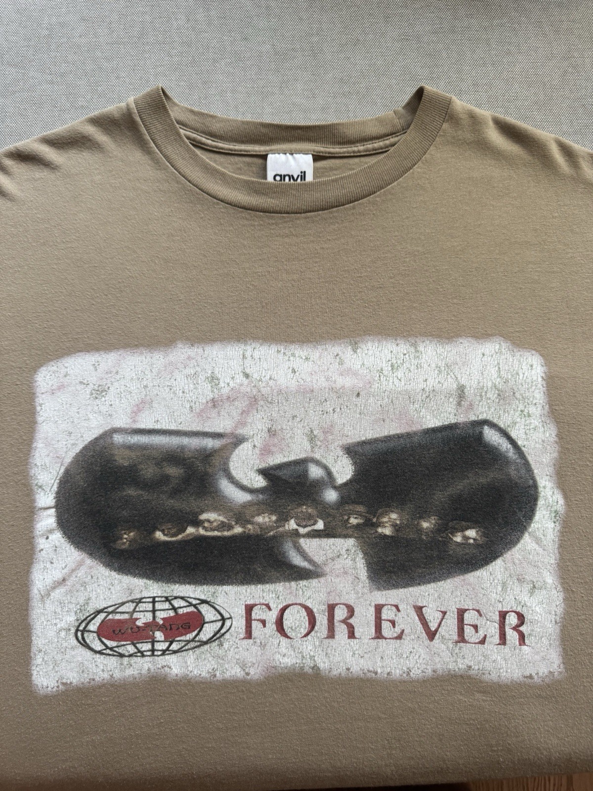 Vintage 1997 Wu Tang Forever Rap T-Shirt Size XL Method Man RZA GZA Ghostface gallery