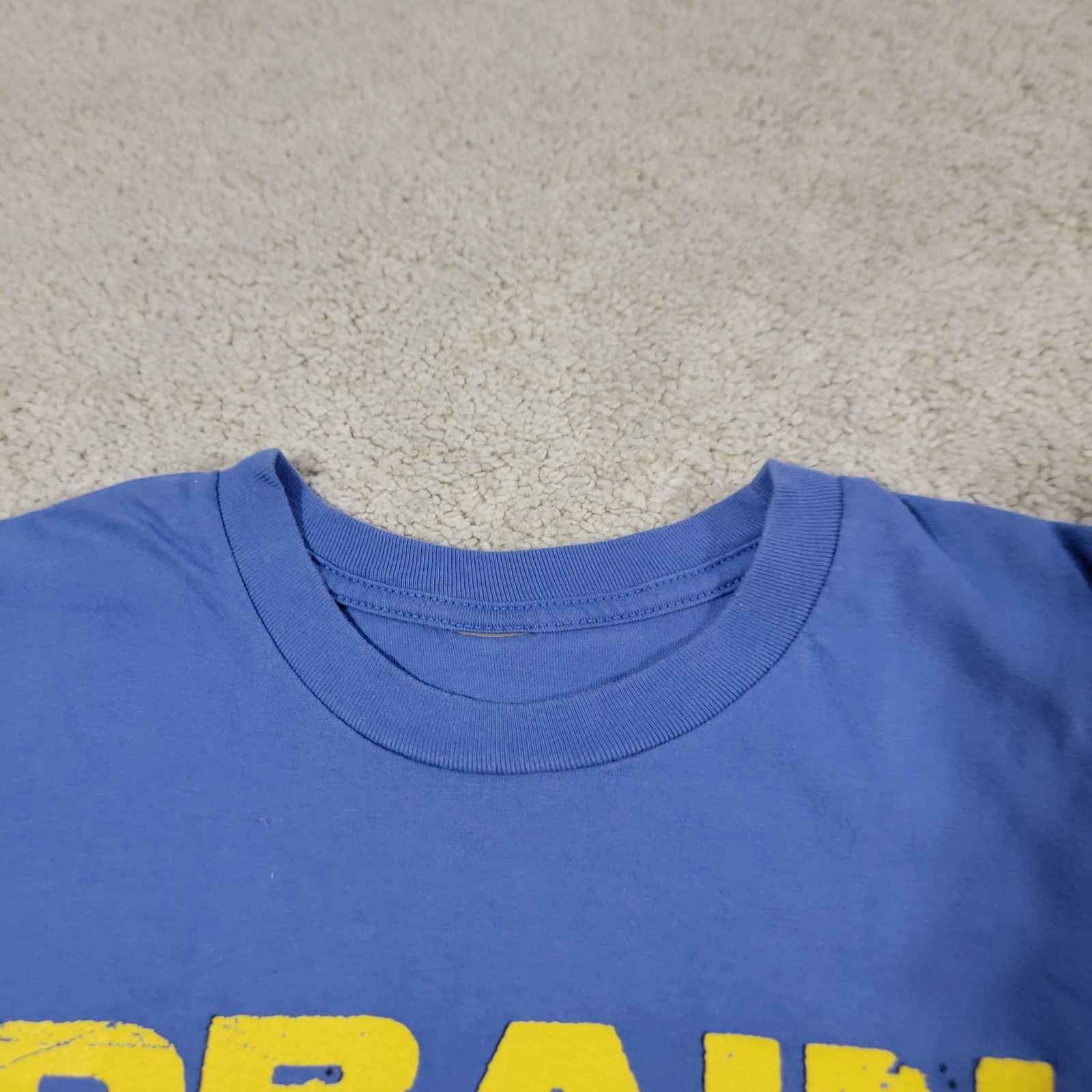 Drain Living Proof Tour T Shirt Adult Size Medium Hardcore Blue gallery
