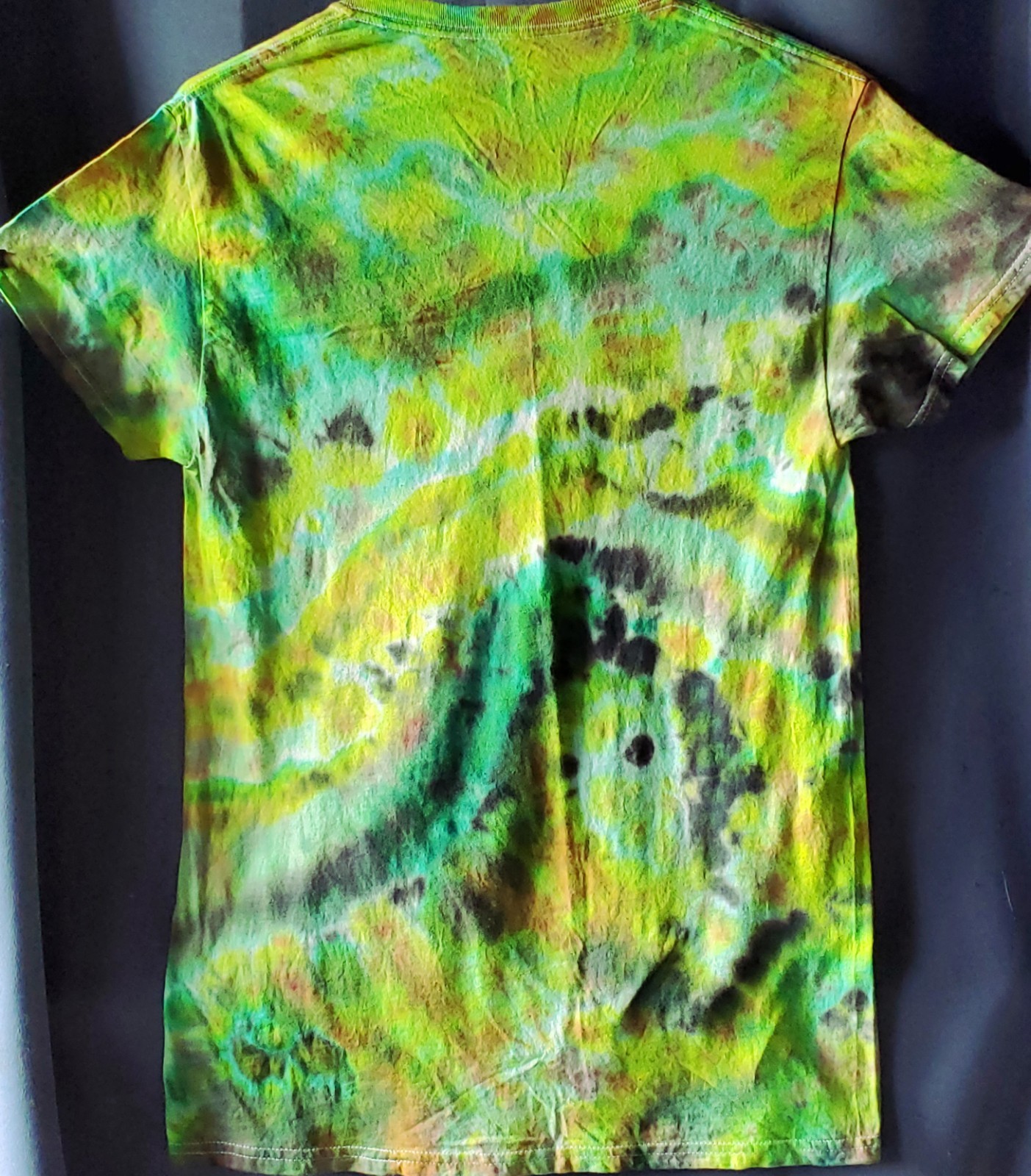 HANES 100% SIZE SMALL Cotton Tye Dyed Shirt Pre-washed WON'T FADE VERY SOFT gallery