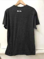 Dark Gray Modern Fit Aloha Quiksilver Hawaii T-Shirt Size M Medium