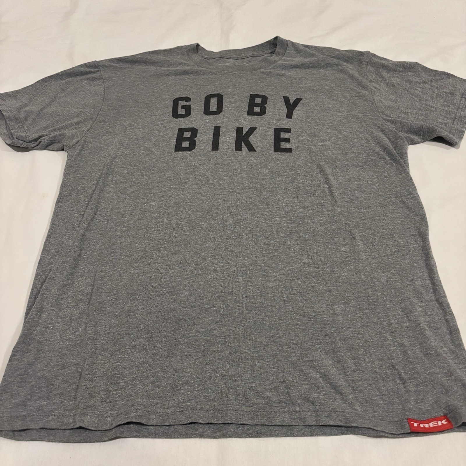 Trek Bicycles T Shirt Size XL Gray Go By Bike Licensed gallery