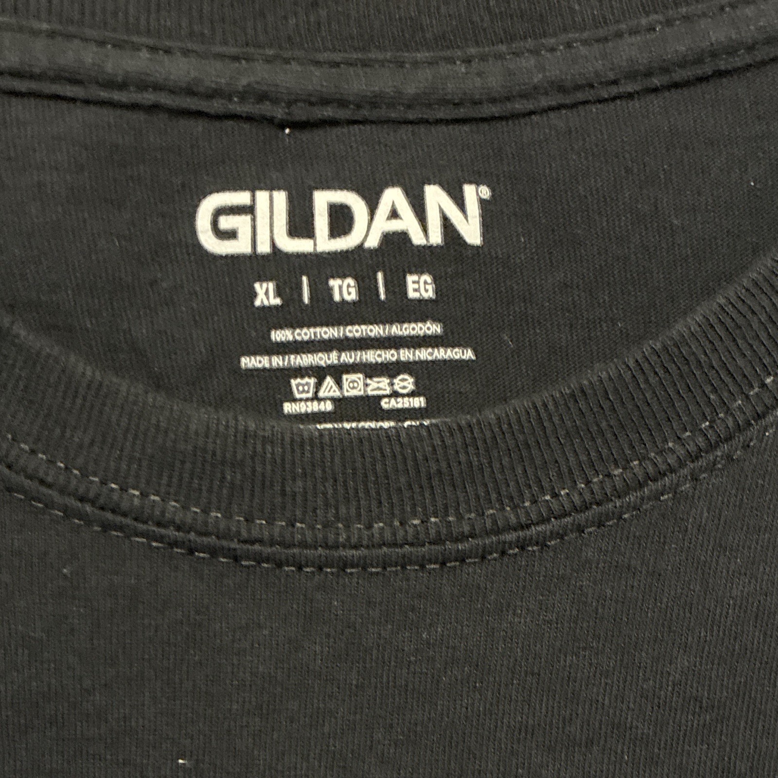 Gildan XL Football Mom Black Crew Neck Short Sleeve Knit T-Shirt Glitter Design gallery
