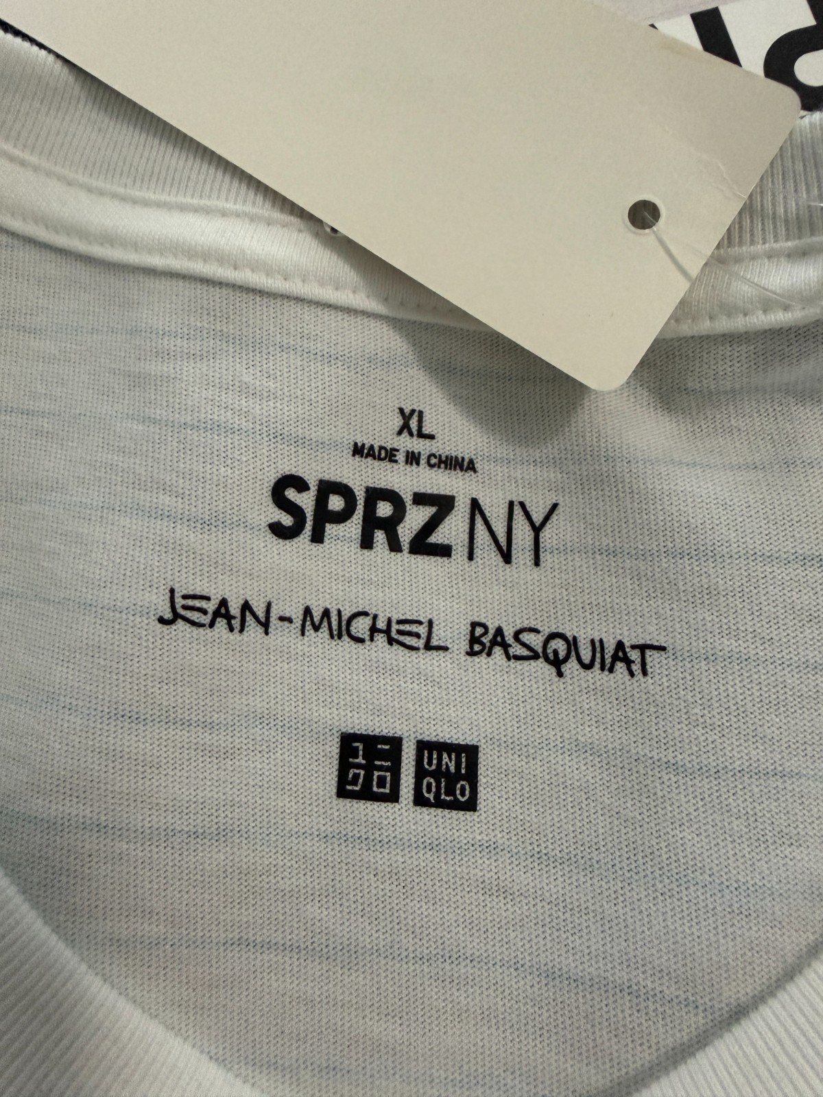Uniqlo SPRZ NY x Jean Michel Basquiat "The Notebooks" Tee sz XL *NEW* kaws shirt gallery