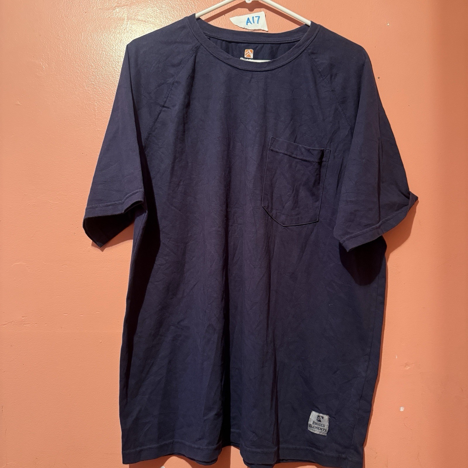 Rugged Elements Mens TShirt XL Extra Large Black Short Sleeve Durable Utility gallery