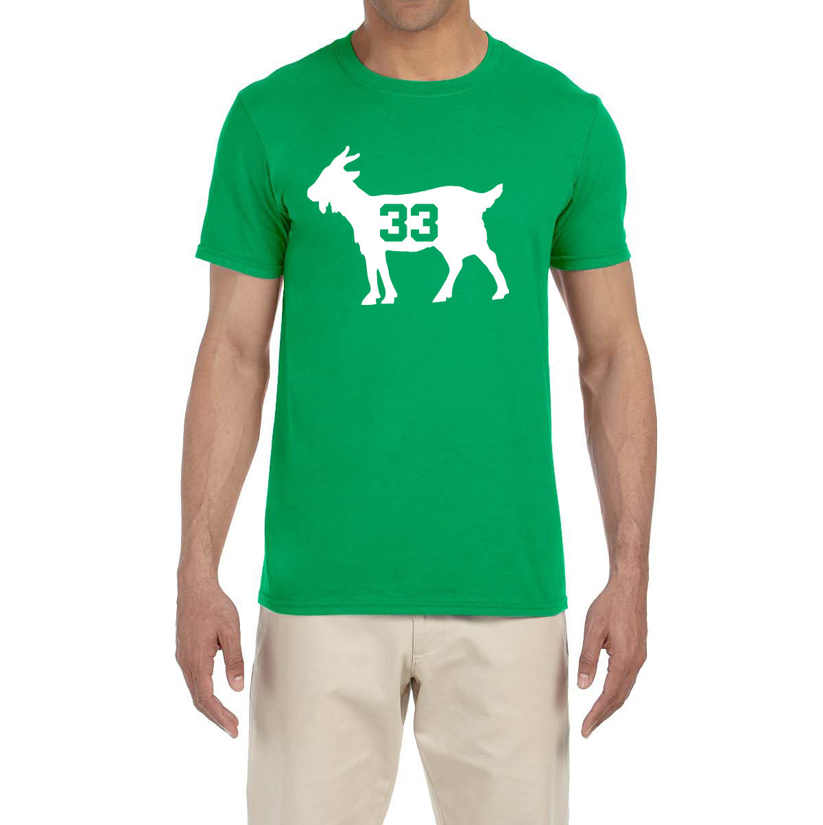 Boston Celtics Larry Bird Goat T-Shirt gallery