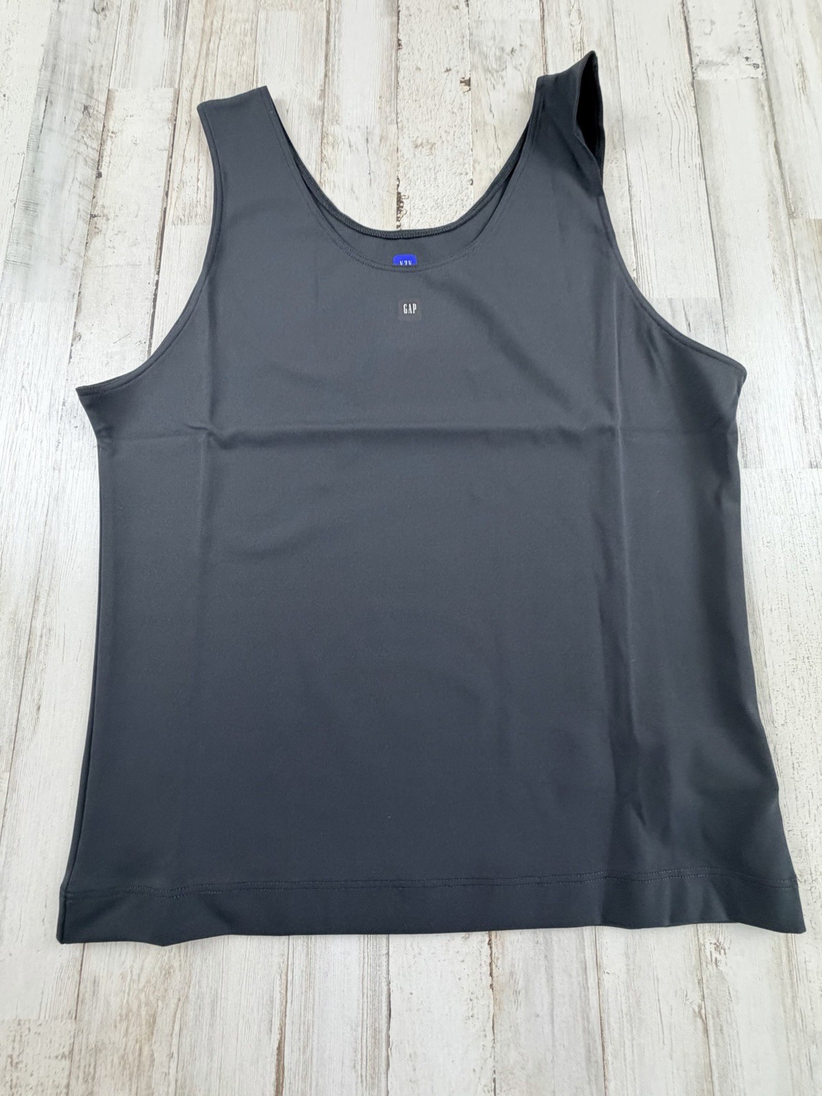 Yeezy Gap Balenciaga Second Skin Sleeveless Tank Top Shirt Black Size Medium
