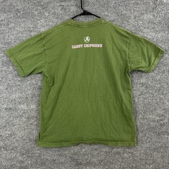 Richardson Shirt Men Large Candy Chipmunk Cartoon Graphic Tee Green Streetwear