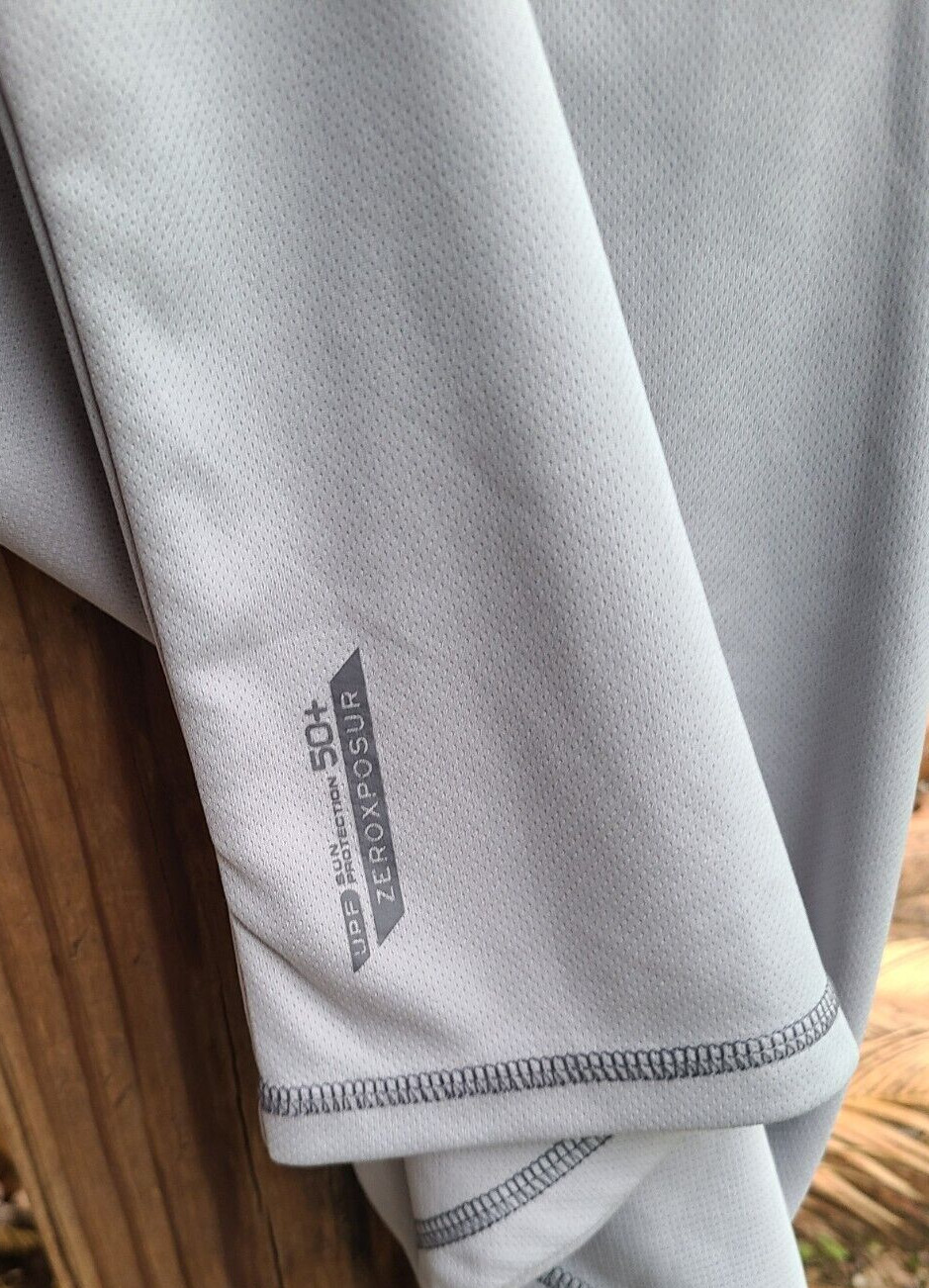 Men's ZEROXPOSUR Crew Neck Active Short Sleeve Quick Dry T-Shirt Size Medium gallery