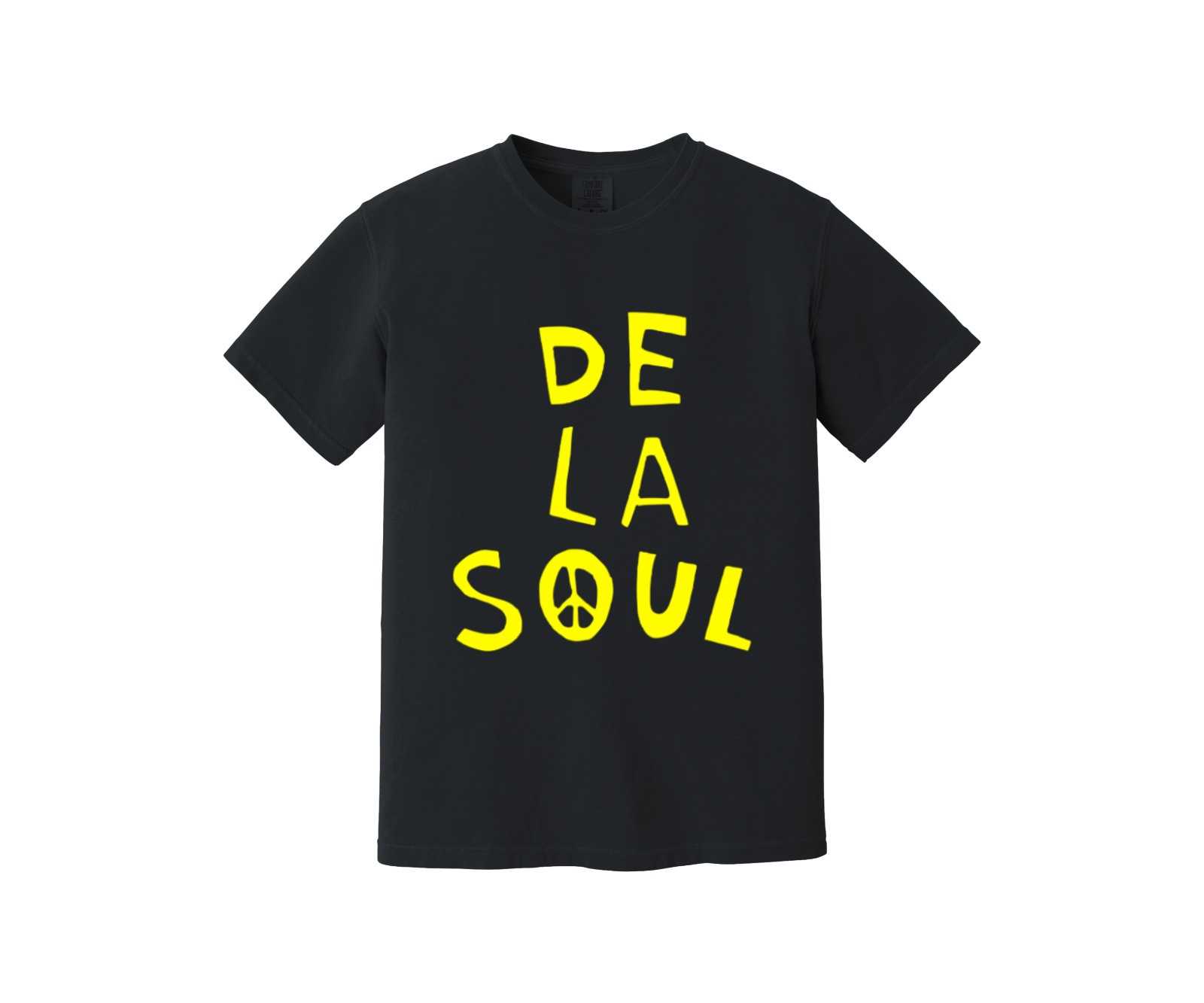 De La Soul Heavyweight T Shirt – Peace, 3 Feet High and Rising, Stakes Is High