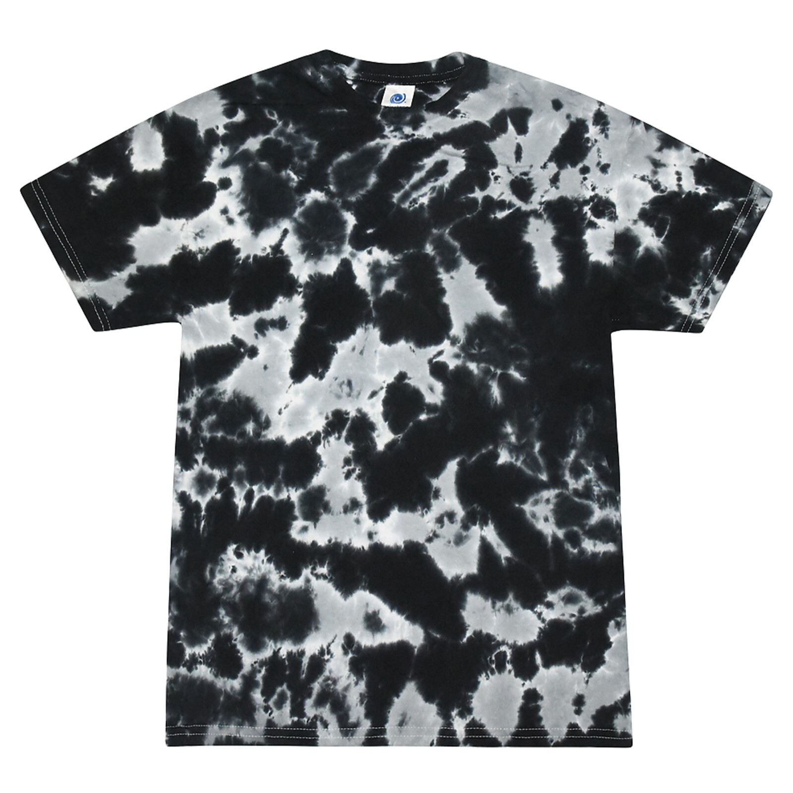 MultiBlack Tie Dye T-Shirts Adult & Kids Sizes Cotton Colortone gallery