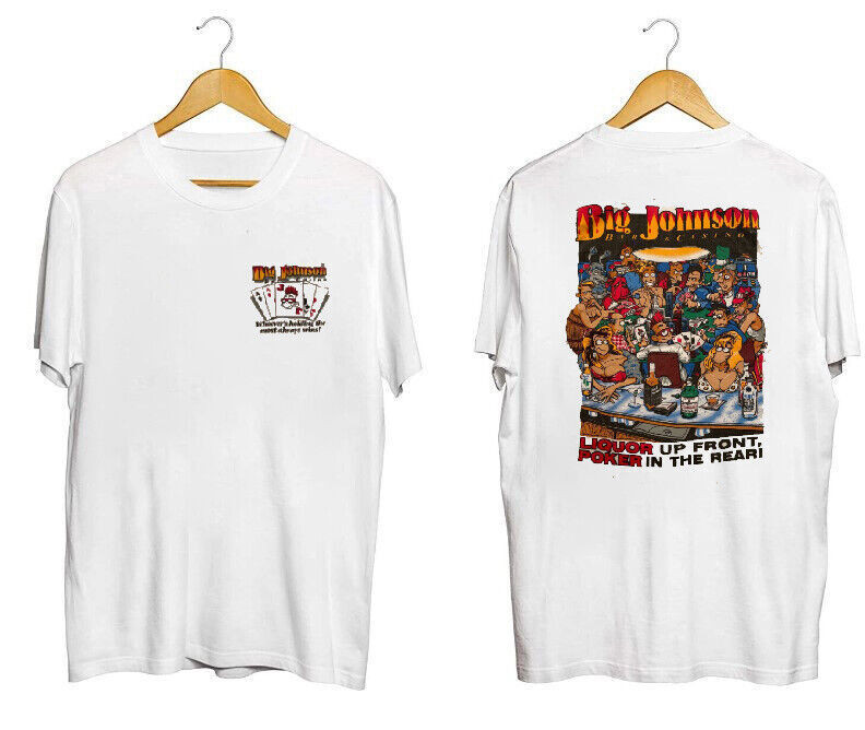 Big Johnson Liquor 1996 Vintage Single Stitch T Shirt S-5XL