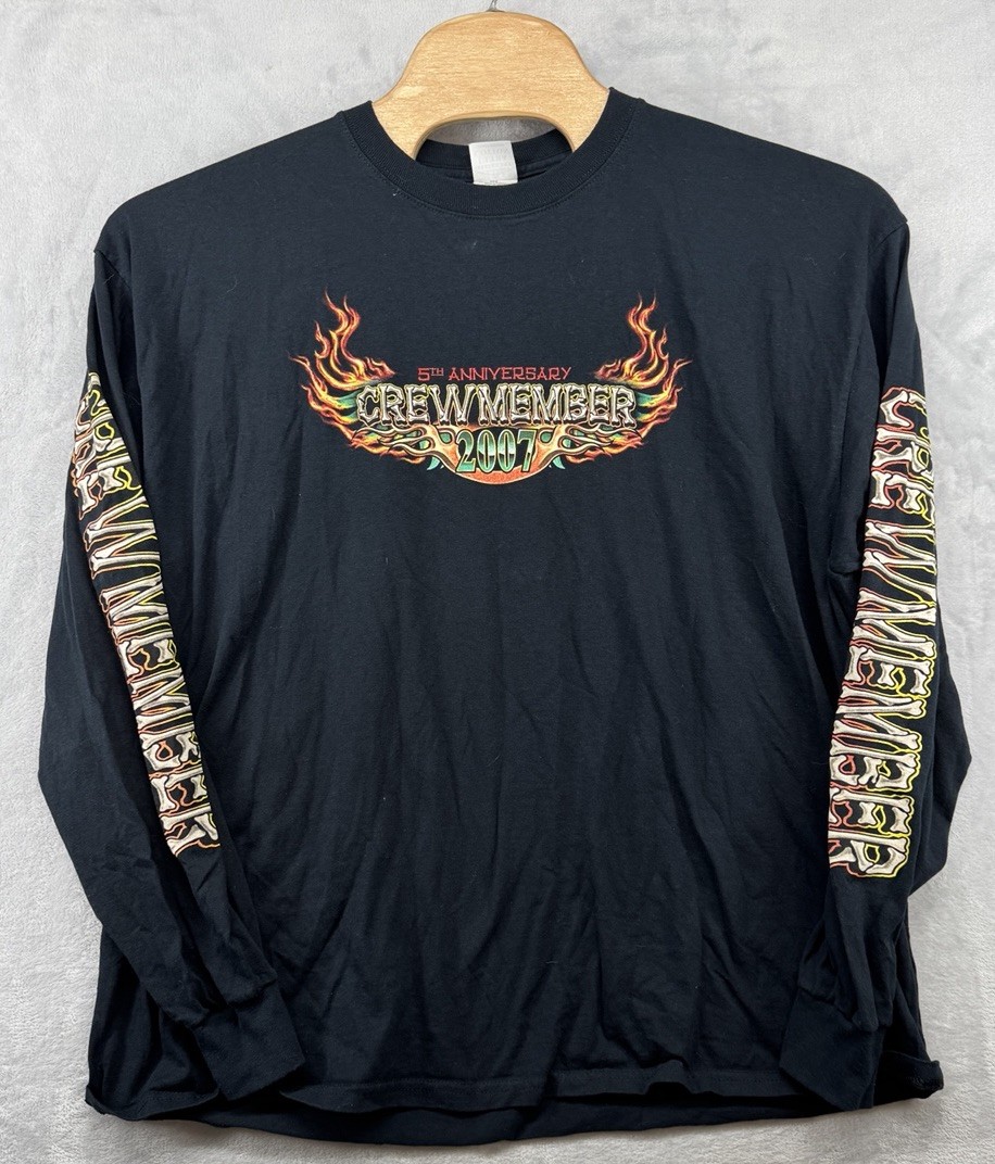 Hogs of the High Seas Western Caribbean Rally 2007 Long Sleeve Shirt Men’s 2XL