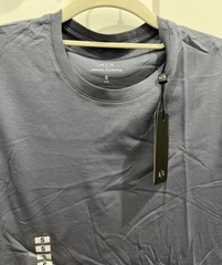 Armani Exchange Men Dusty Violet Crew Tee S
