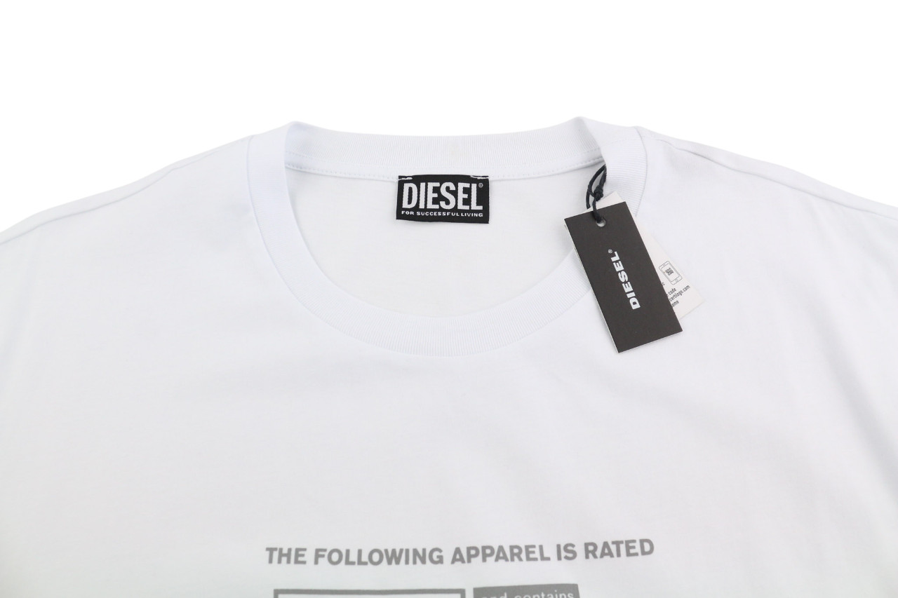 DIESEL T-Just-A35 mens T-Shirt 2XL Short sleeved Crew Collar Tricot Casual gallery