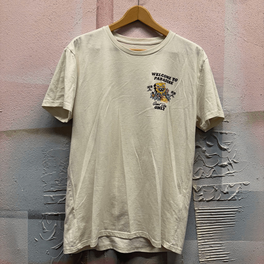 Nickelodeon L SpongeBob Square Pants Short Sleeve Puffy T-Shirt Bikini Bottom gallery