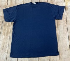 Vintage Navy Blue T Shirt Select Tee Jays Blank Single Stitch USA 90s Size XL