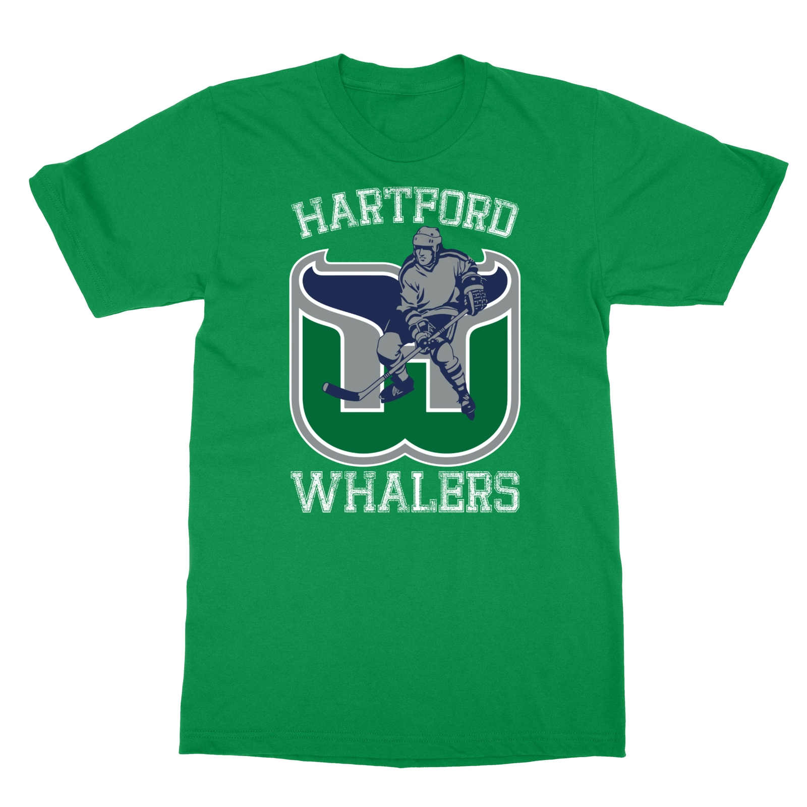 HARTFORD WHALERS NHL OLD TIME HOCKEY Men's T-Shirt gallery