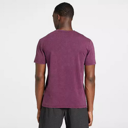 VRST Men's Essential Pocket Tee, Dark Cranberry, L gallery