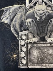 Knotts Scary Farm Oiginal Gargoyle Black T Shirt Men’s Size 2XL