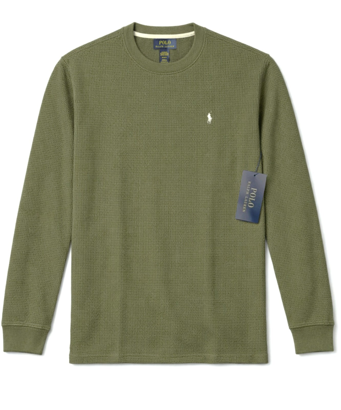 NWT - POLO RALPH LAUREN Mens Waffle Knit Thermal Long Sleeve Shirts : S - XXL gallery