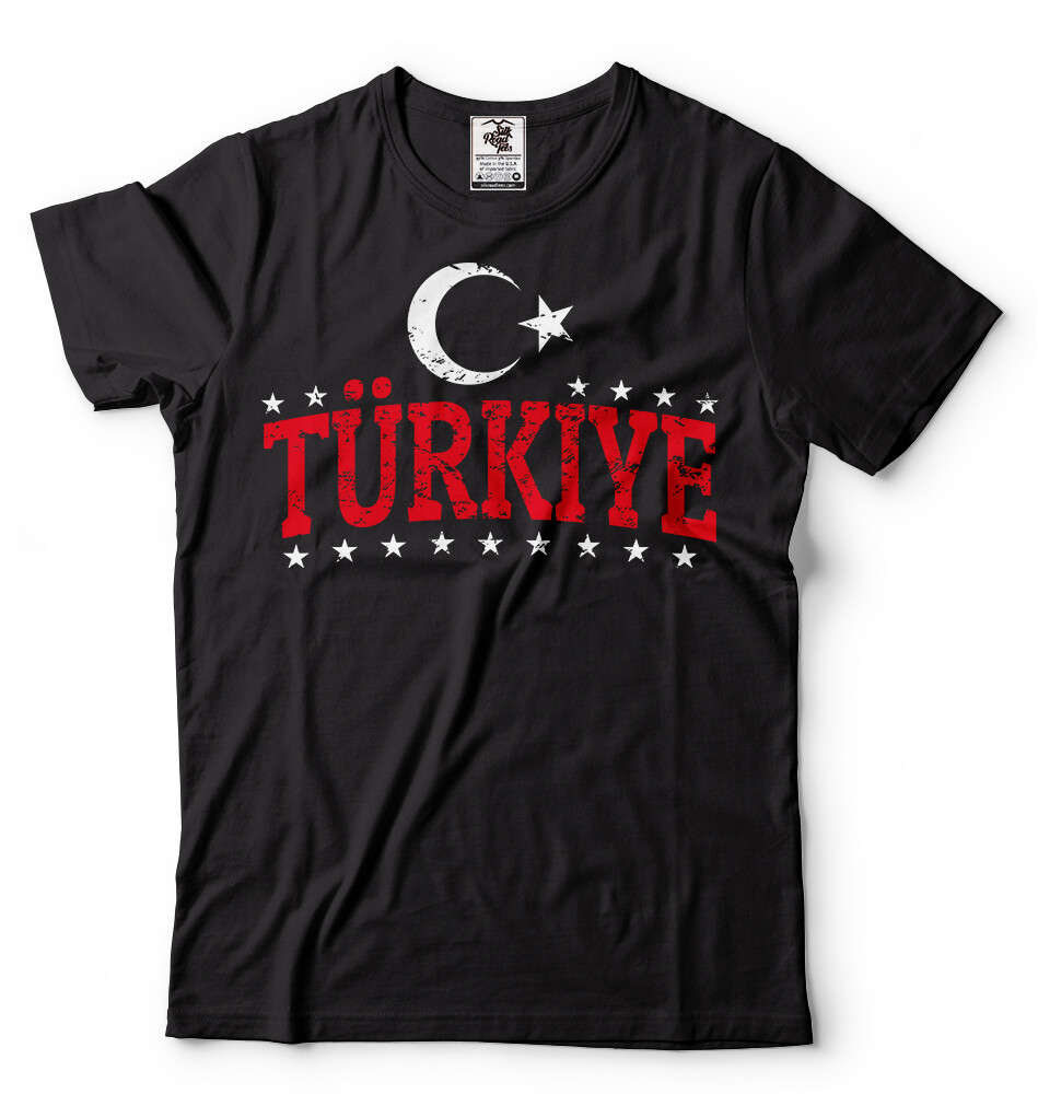 Türkiye T-shirt Turkish Heritage Mens Unisex Tee shirt Turkey Flag Shirt Tee gallery