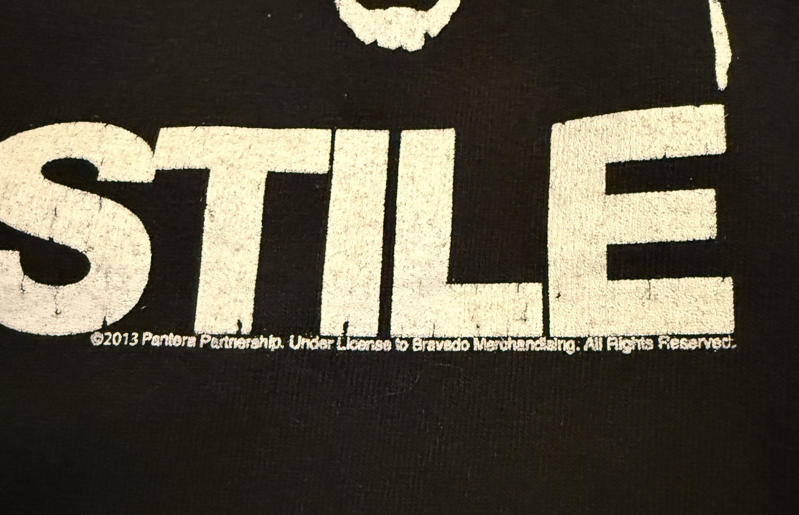 Rare Y2K PANTERA Cowboys From Hell F**cking Hostile Band T-Shirt 2013 Sz XS / S gallery
