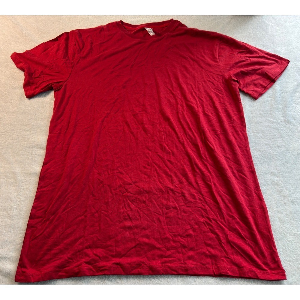 Royal Avalon Sun-Ray Red Bamboo Cotton UPF 50+ UV Protection T-Shirt Mens XL gallery