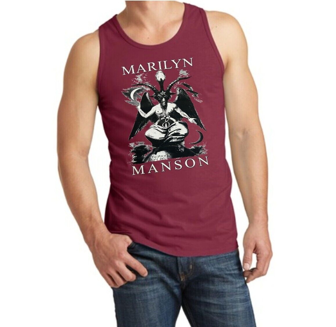 Marilyn Manson Rock Men's Tank Tops (Multiple Variations) gallery