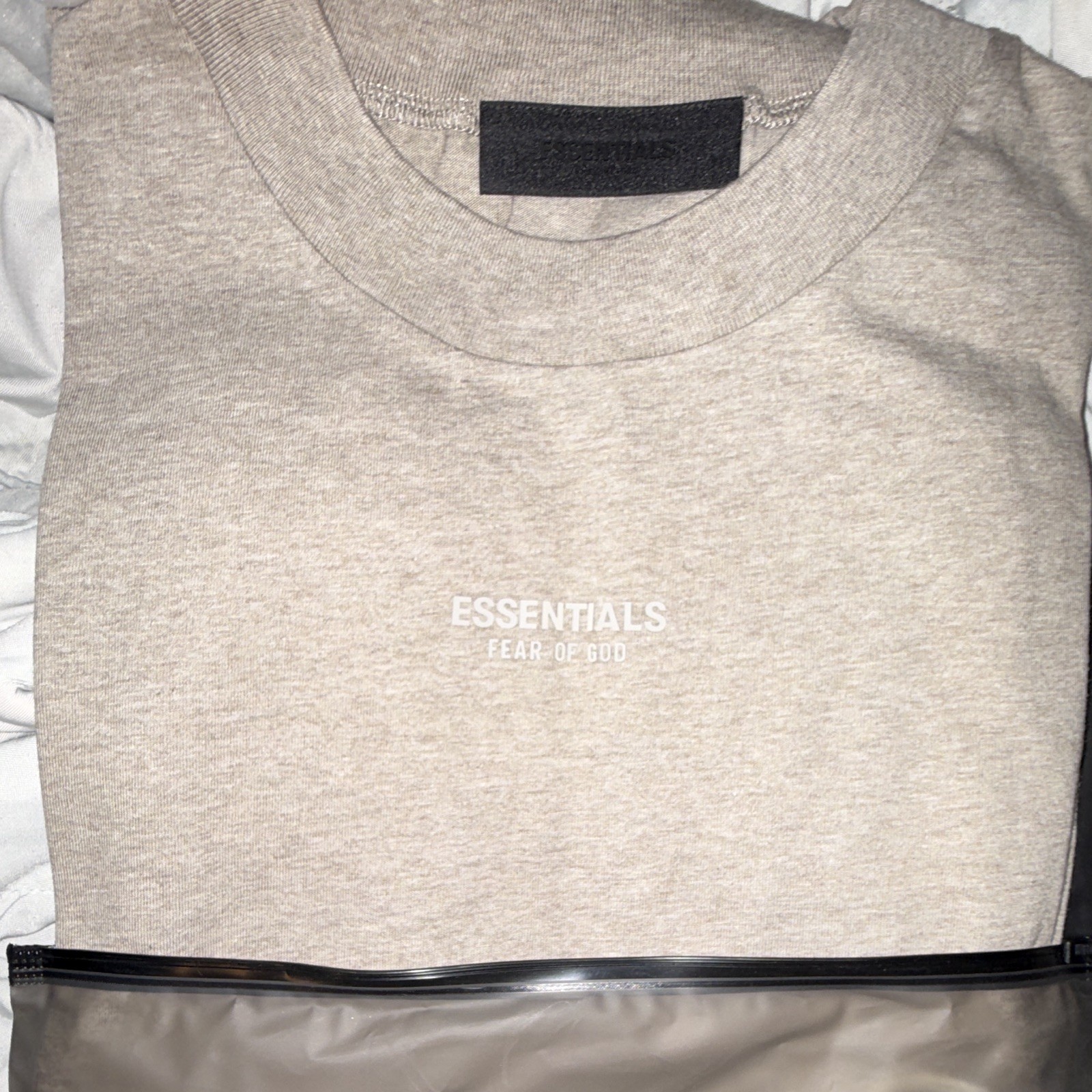ESSENTIALS Fear of God Men's ‘Core Heather’ T-Shirt gallery
