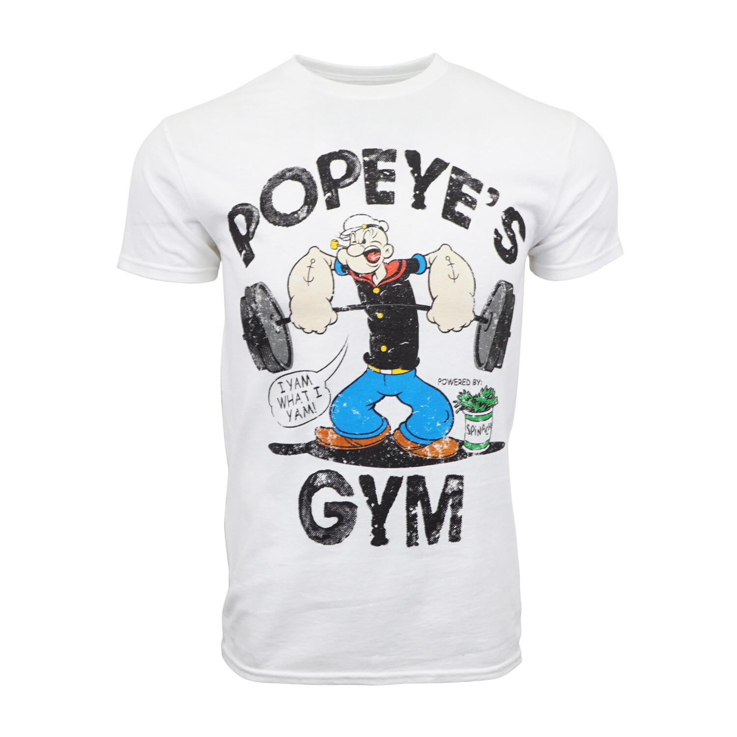 POPEYE THE SAILORMAN I AM WHAT I AM GYM T SHIRT