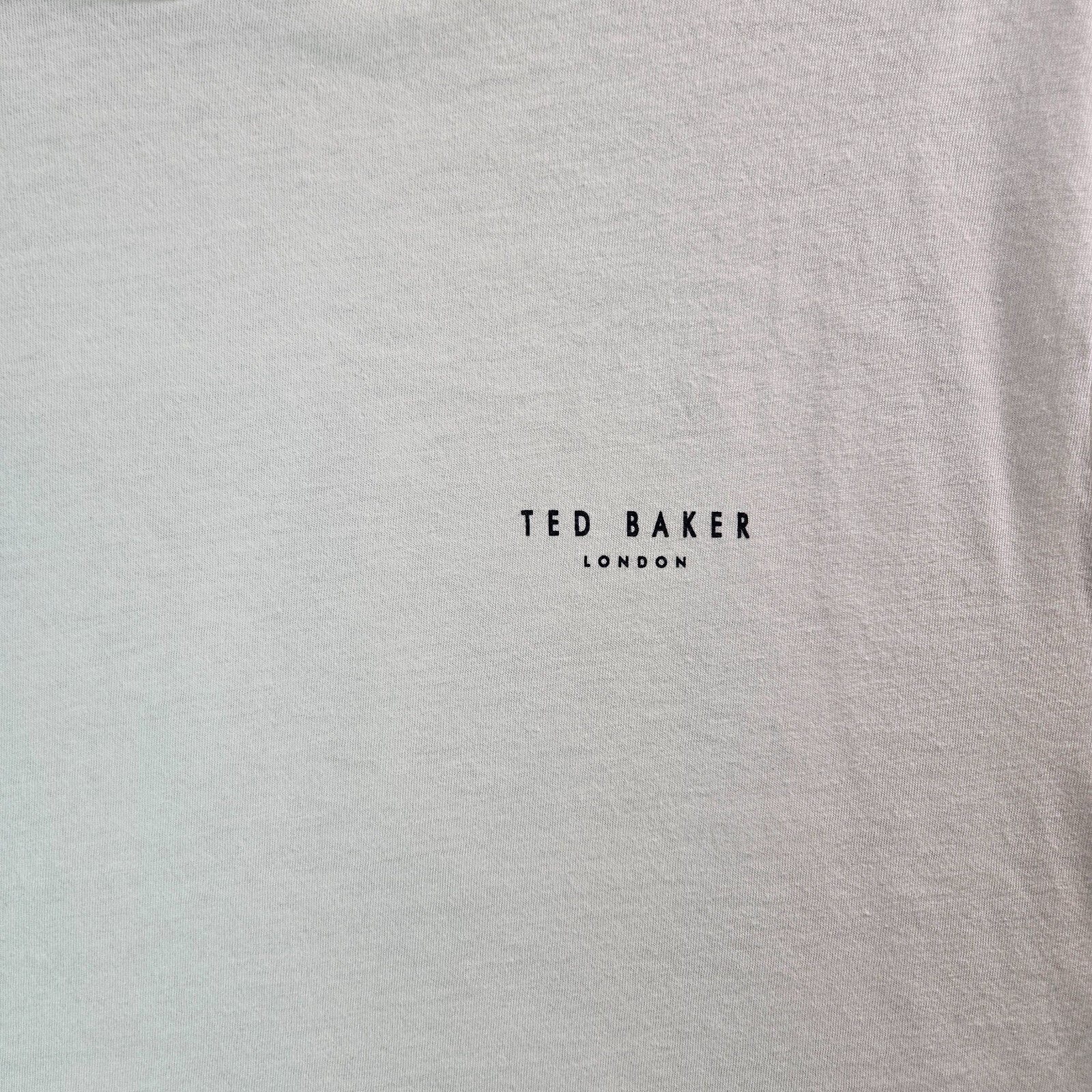 NWT Ted Baker London Tee T-Shirt Men XL Short Sleeve Logo White Soft Comfy gallery