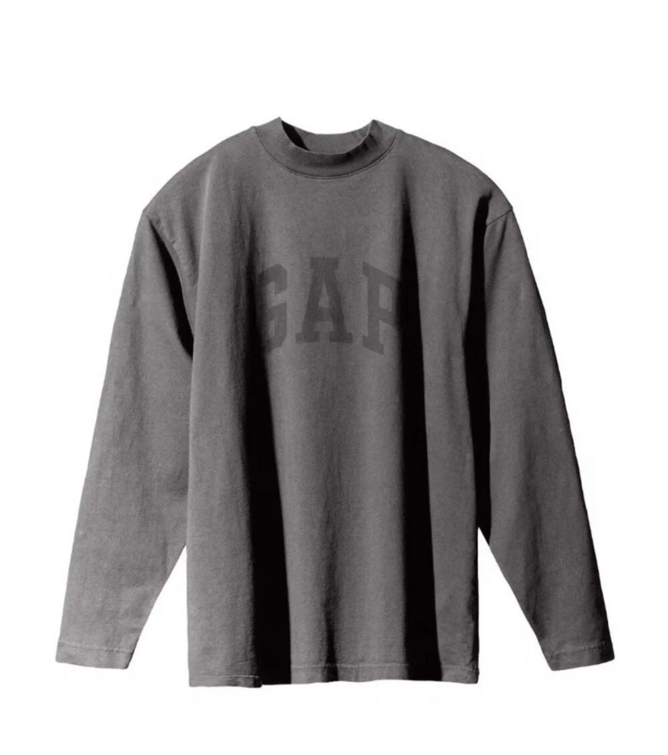 Yeezy Gap YZY 10A Dove Long Sleeve Shirt Dark Grey Medium NWT gallery