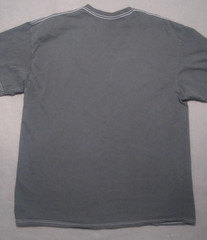 Nirvana Shirt Mens Large 44″ Gray Multicolor Smiley Face Band Tee Grunge Rock