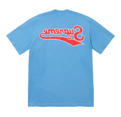 Supreme Backwards Tee Bright Blue SS24T22 SIZE XL EXTRA LARGE