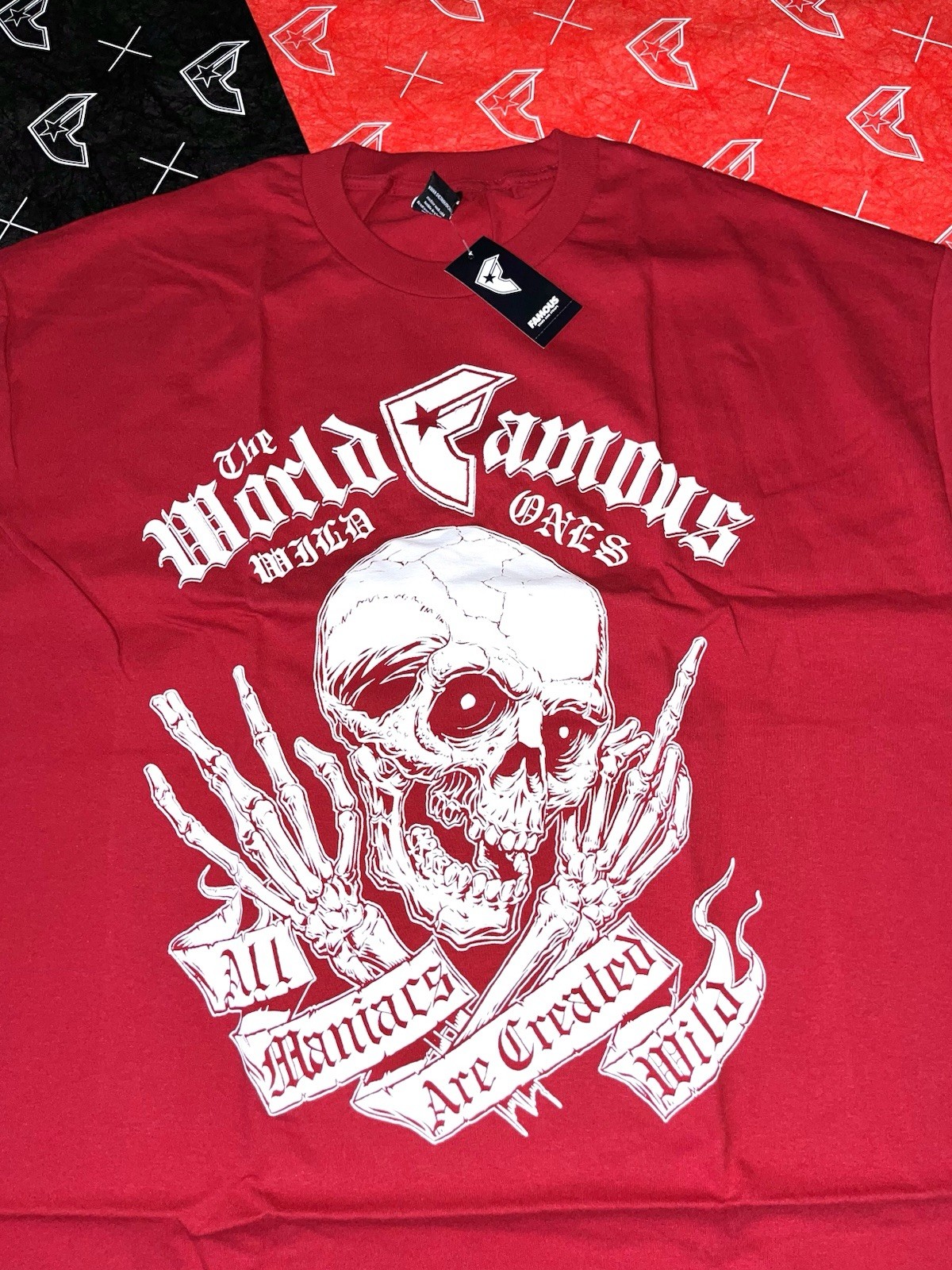 Famous Stars And Straps Wild Ones Shirt 2XL NWT Travis Barker Blink 182 gallery