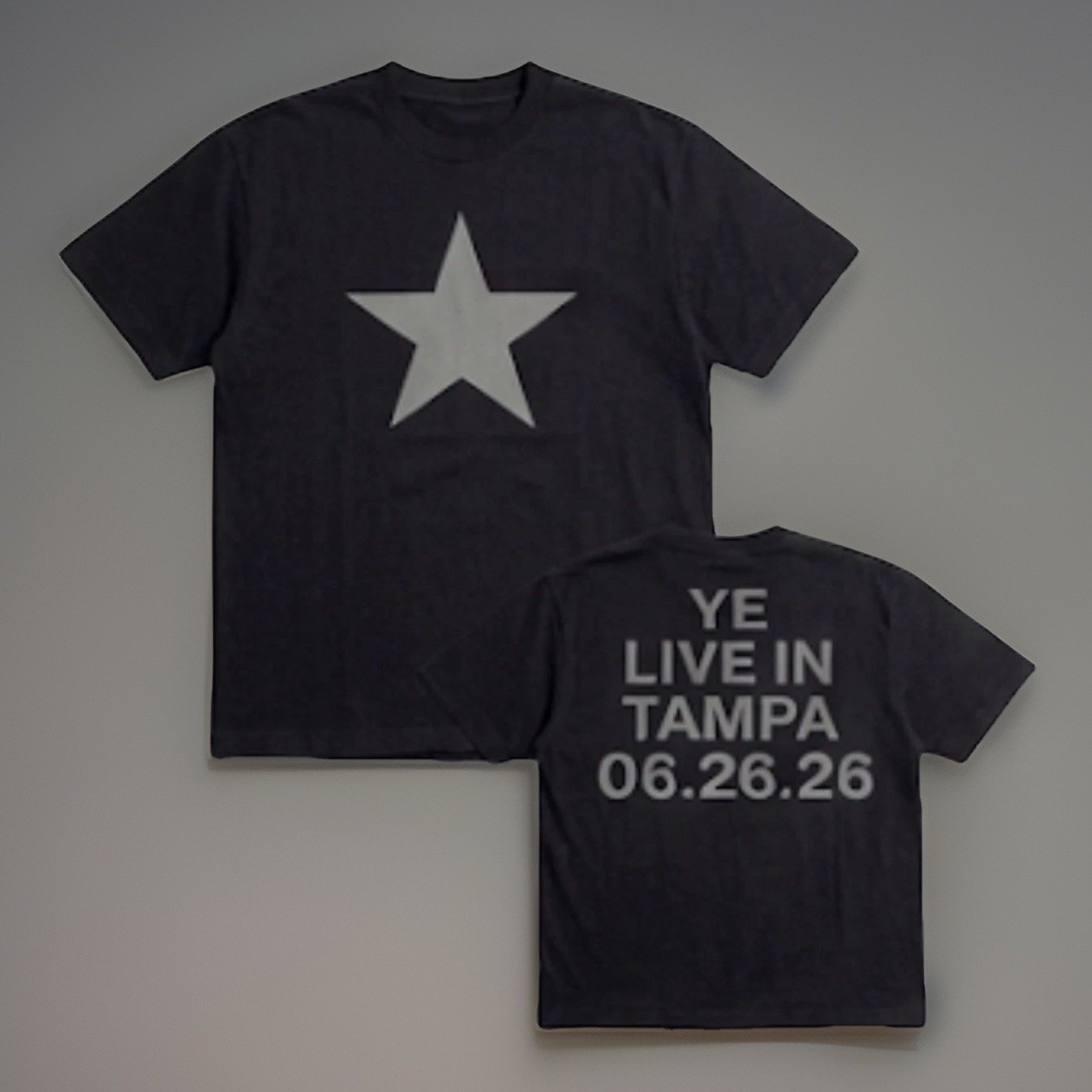 Kanye West YE BULLY Live In Tampa Merch T Shirt New 2026 gallery