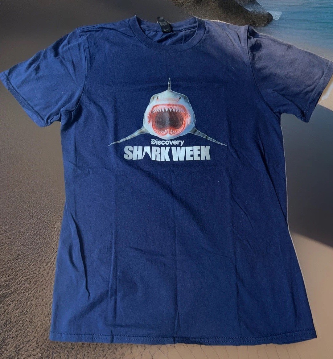 Rare Discovery TV Channel Shark Week Promo Hazmat Prod Small Jaws Movie Vintage gallery