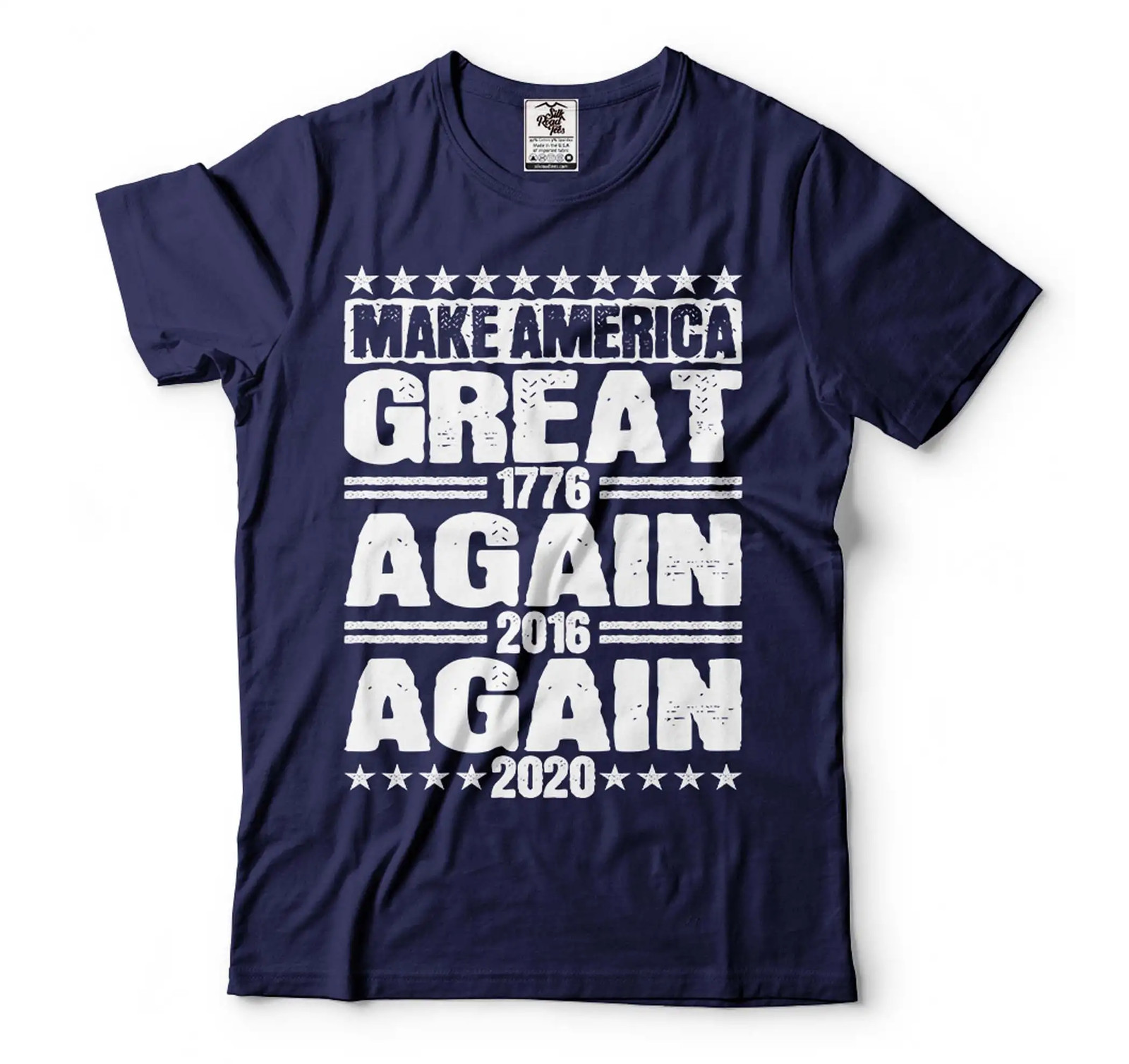 Trump 2024 Patriotic MAGA Again Again T-shirt Republican party Elections Men Tee gallery