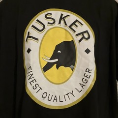 Tusker Quality Lager Kenya Brewery Elephant T-Shirt Size Xl