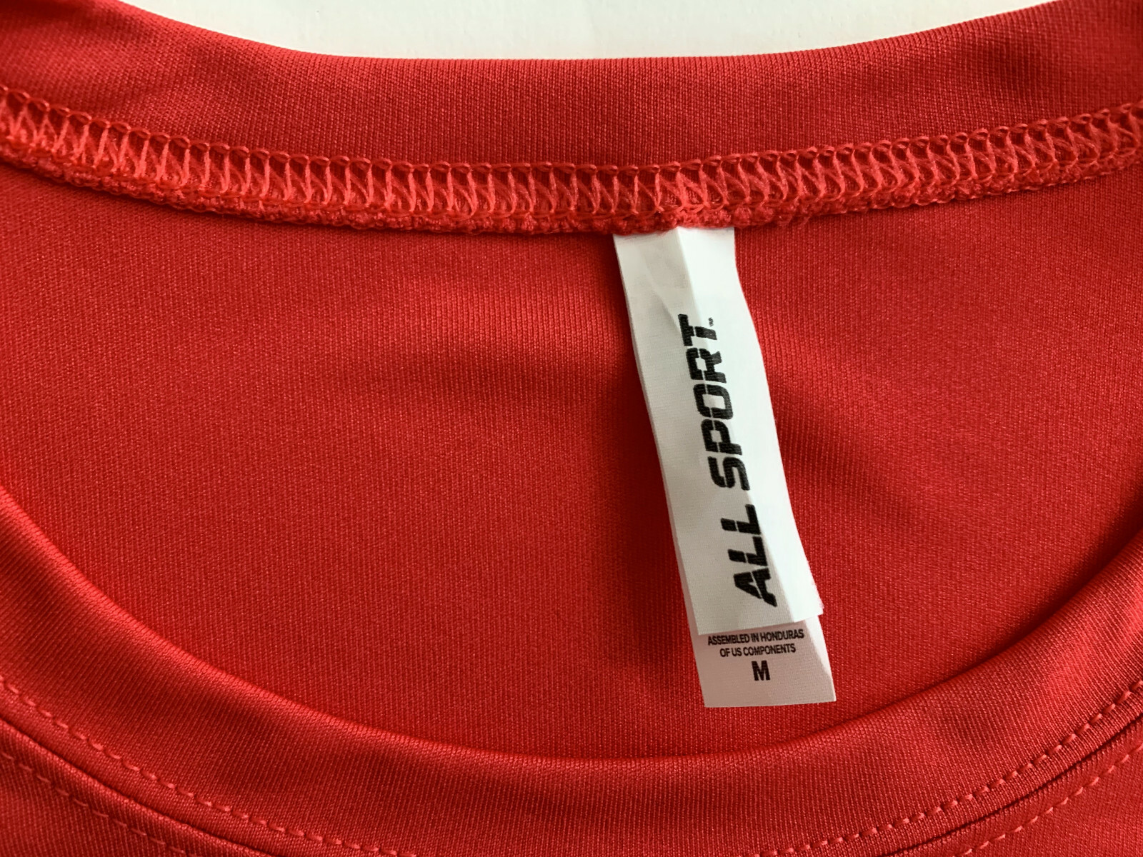 Men's Red Medium Exercise Fitness Casual T-Shirt Fastpitch Softball 2019 New gallery