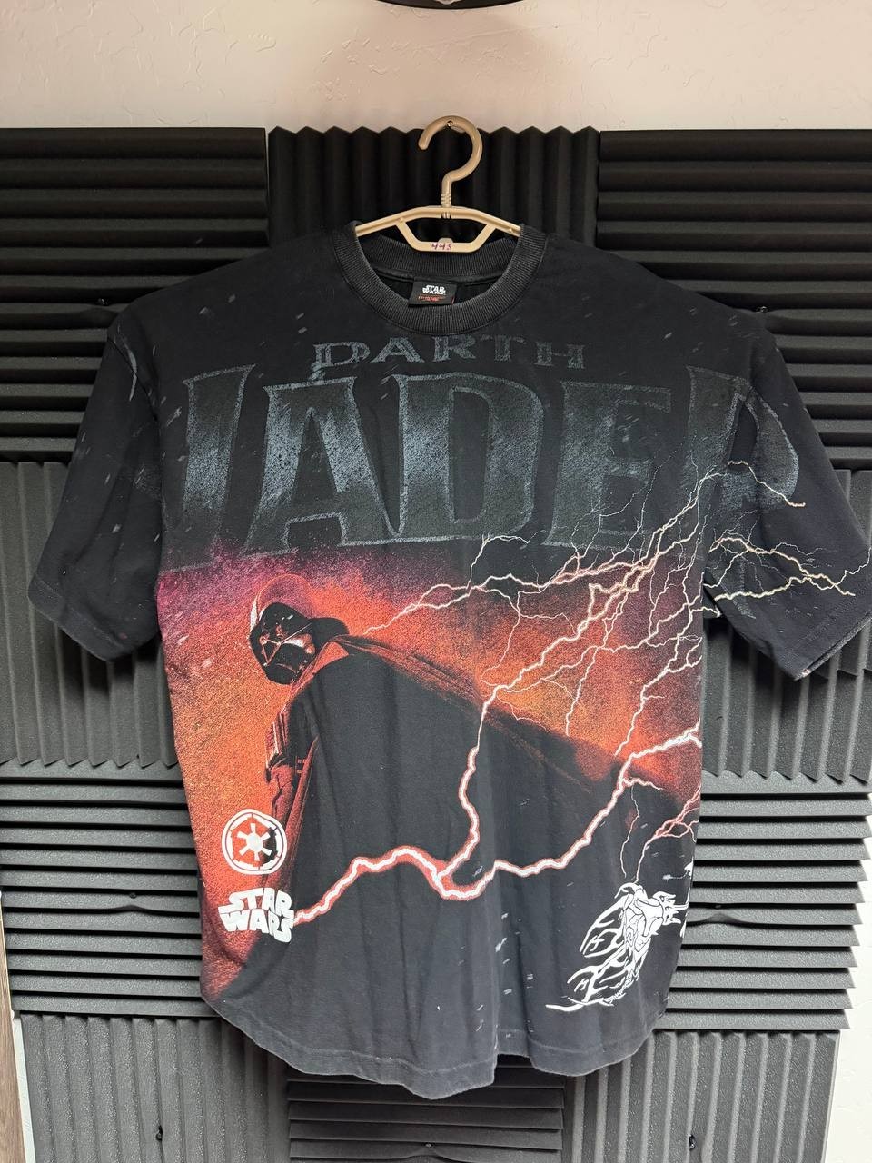 🔥 2024 Civil Regime Star Wars Darth Vader All Over Print Tee Large Rare gallery