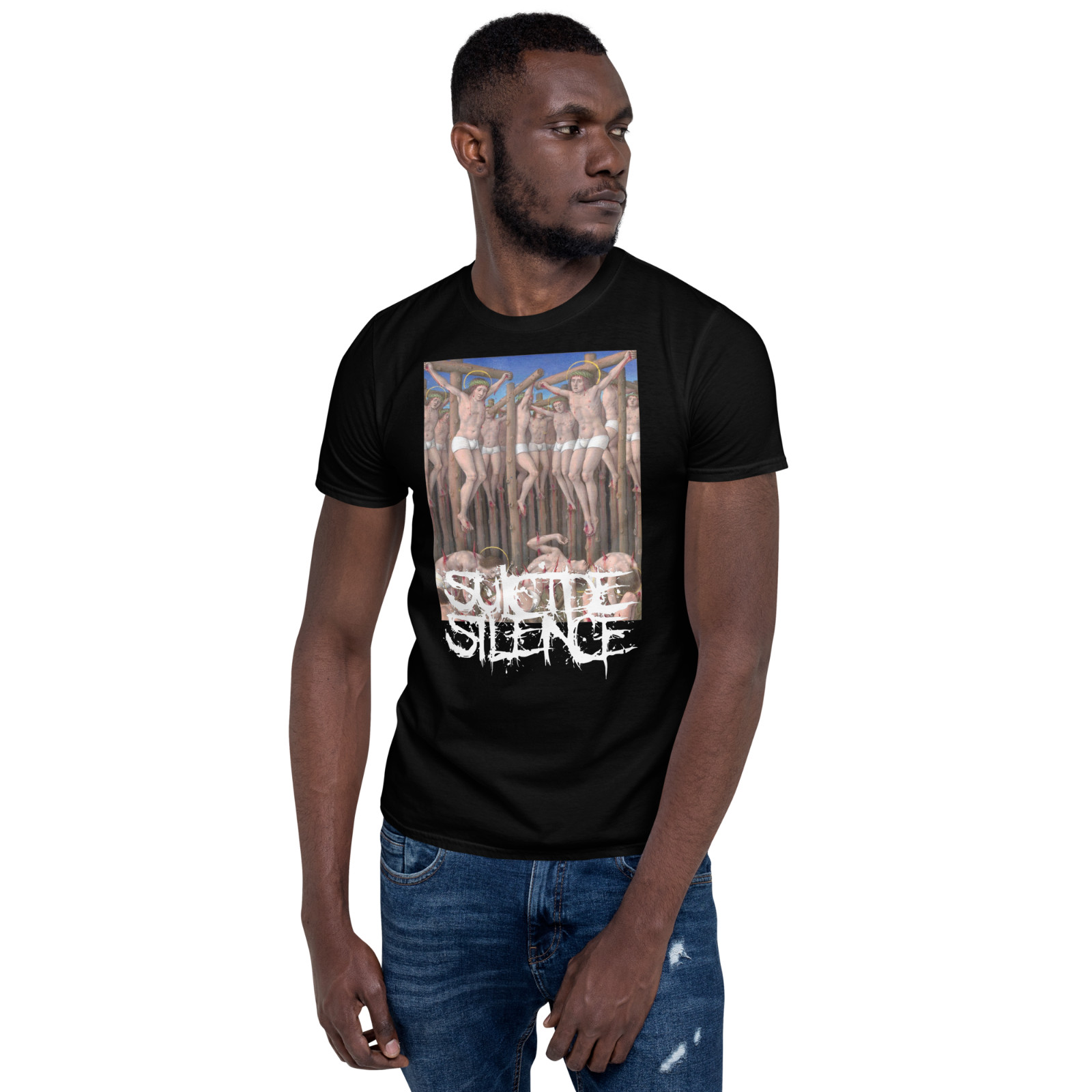 SUICIDE SILENCE, Down With the Godhead, Death Core, Printed T-Shirt gallery