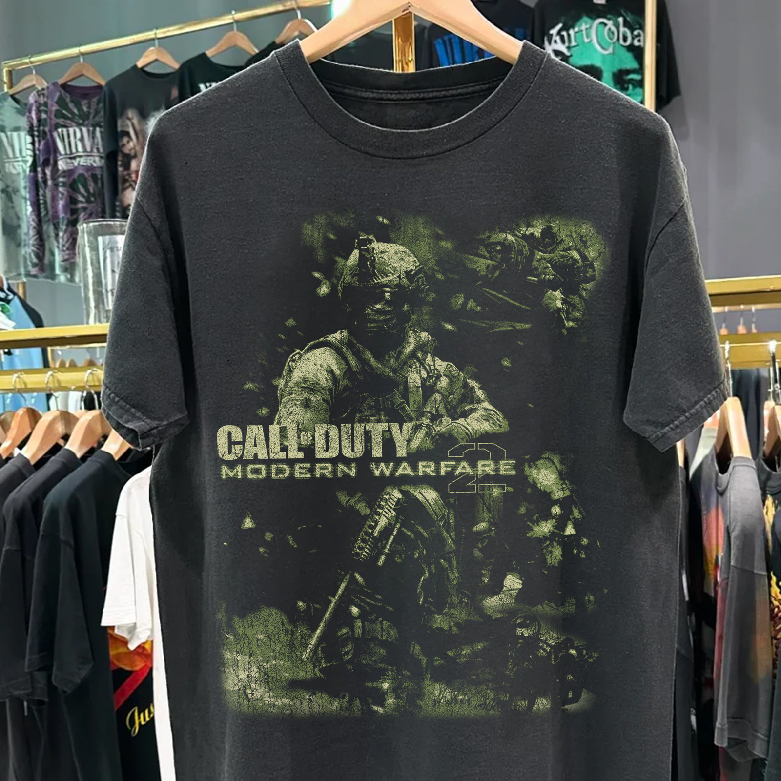 Modern Warfare Classic T-Shirt Black XL