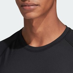 Adidas Alphaskin Sport Tee Climacool Aeroknit T-Shirt Black CF7235 Size 2XL NWT