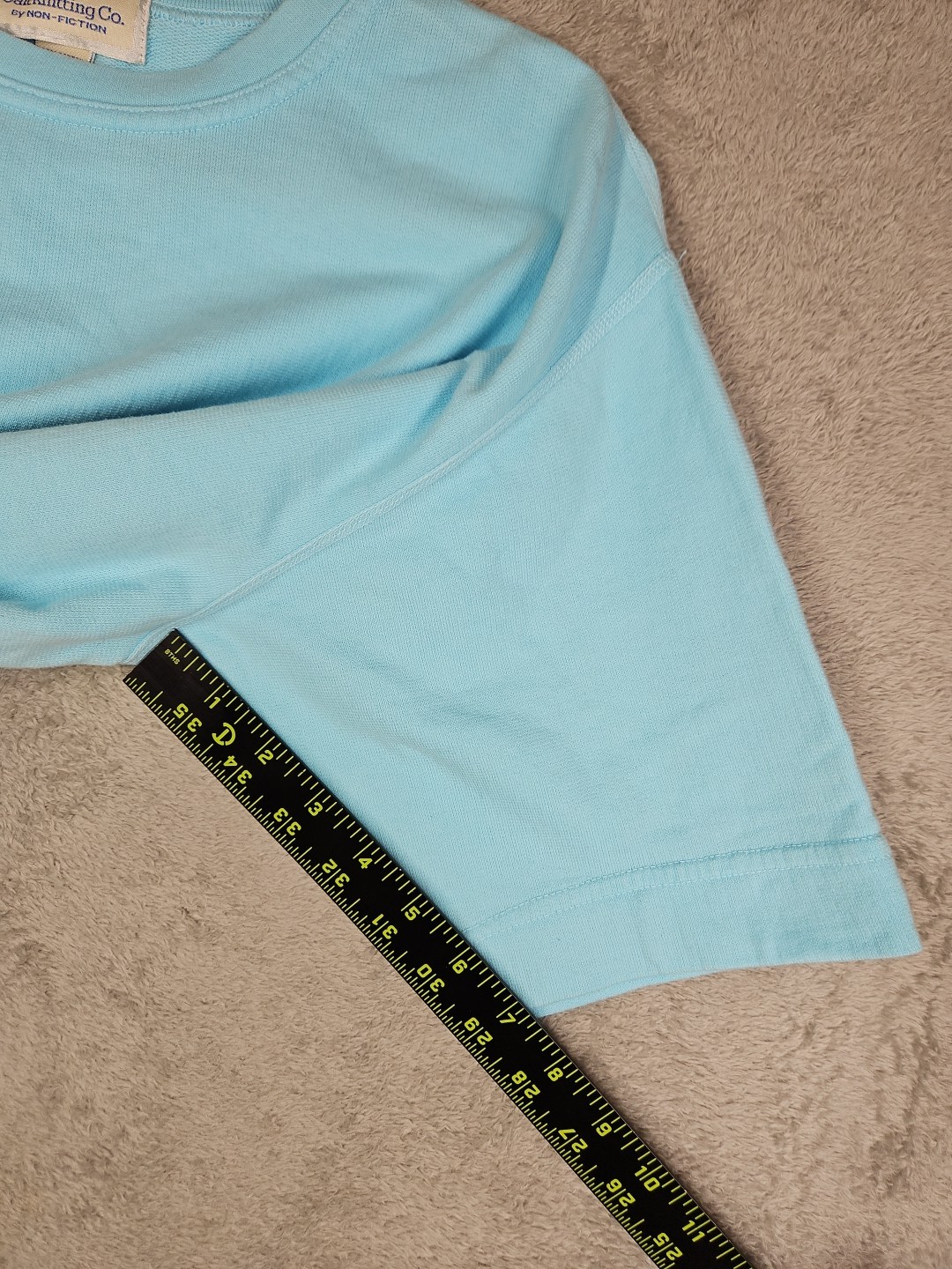 The Galt Knitting Co. by Non Fiction Seafoam Green T-Shirt Made In Canada Sz L gallery