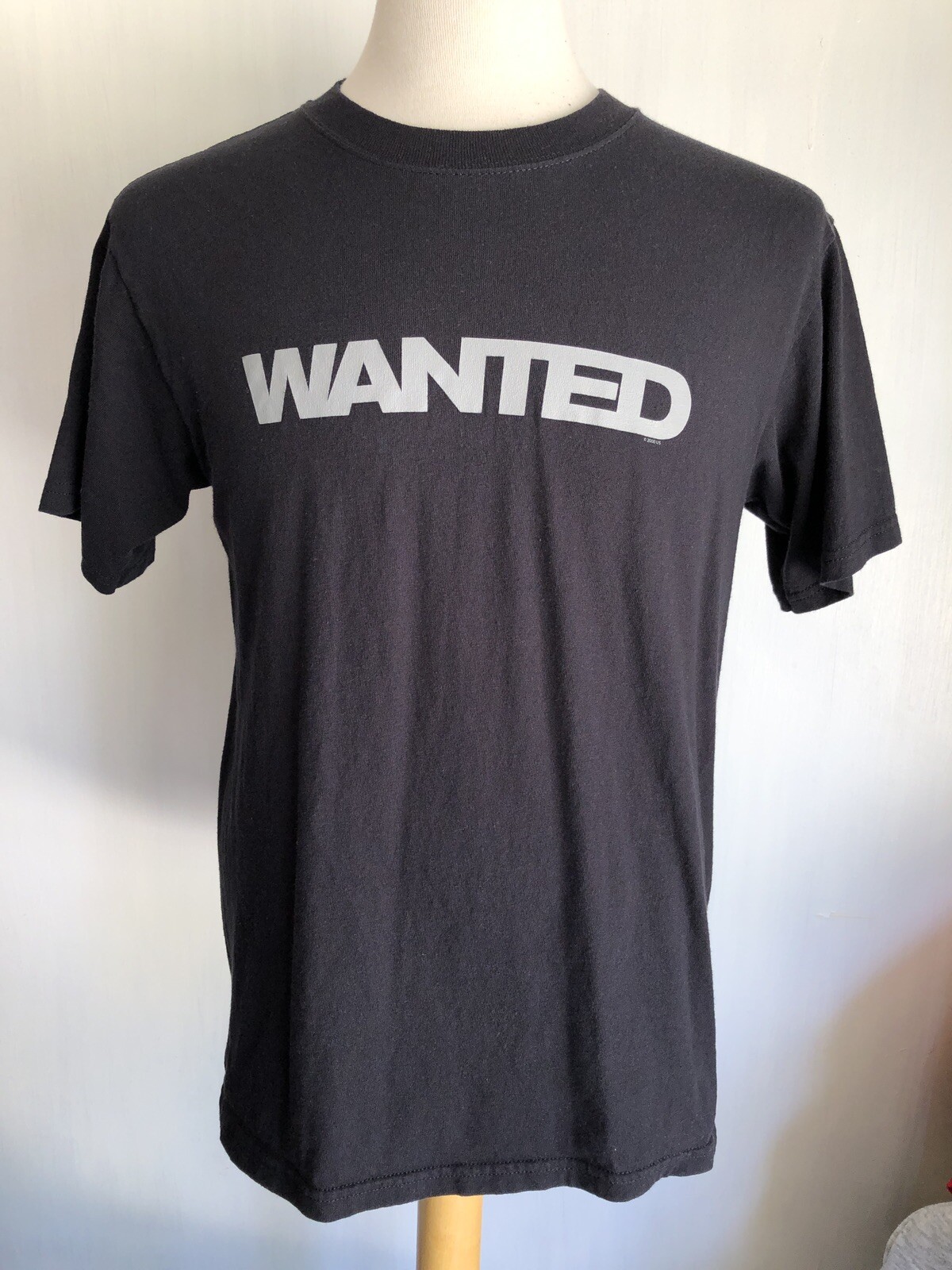 WANTED (2008) Official "Choose Your Destiny" A. Jolie Movie Promo T-Shirt Medium gallery