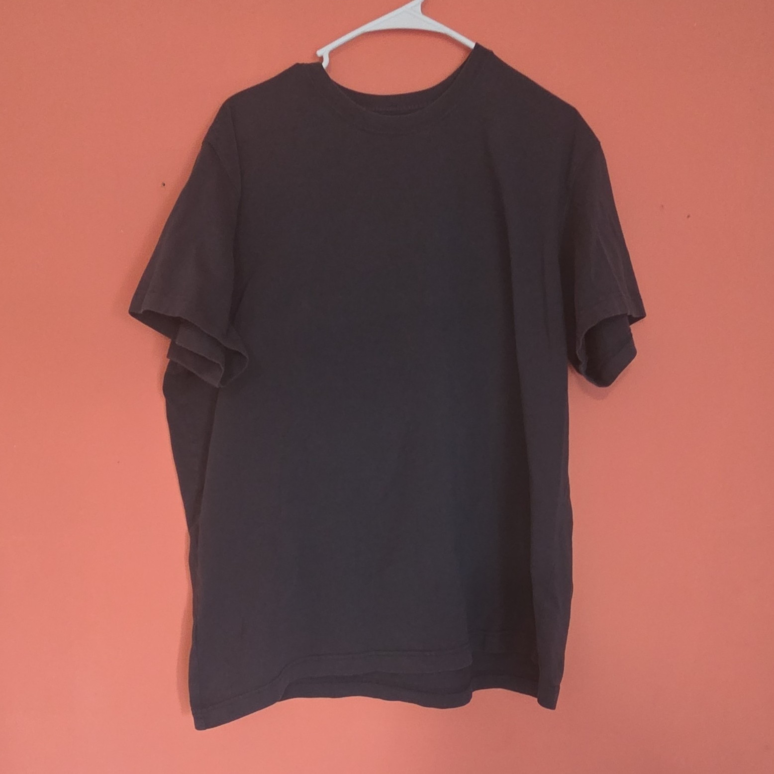 Eddie Bauer LegendWash Men's Solid Crew Neck Short Sleeve Black Logo Tee XL gallery