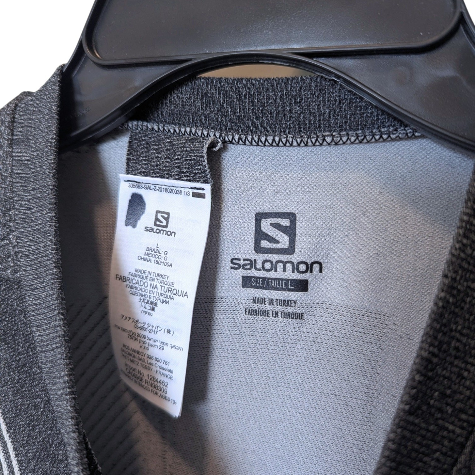 Salomon Primo Warm Long Sleeve CN Tee Large gallery