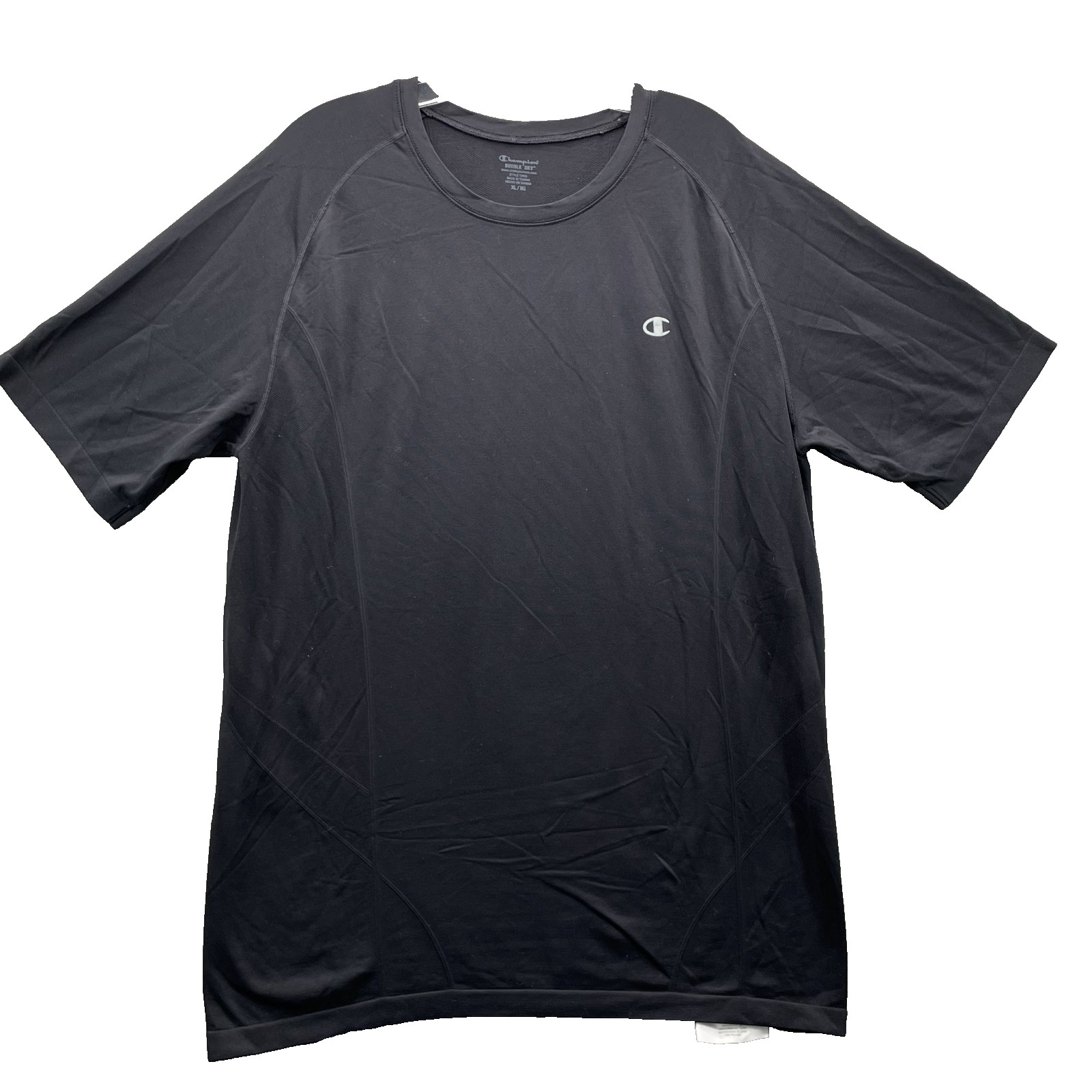 Champion T-Shirt Men’s XL Black Performance Gorpcore Hiking Outdoors Running